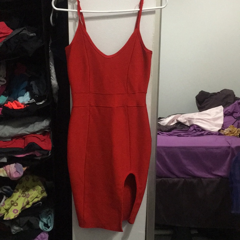 Red Bodycon dress
